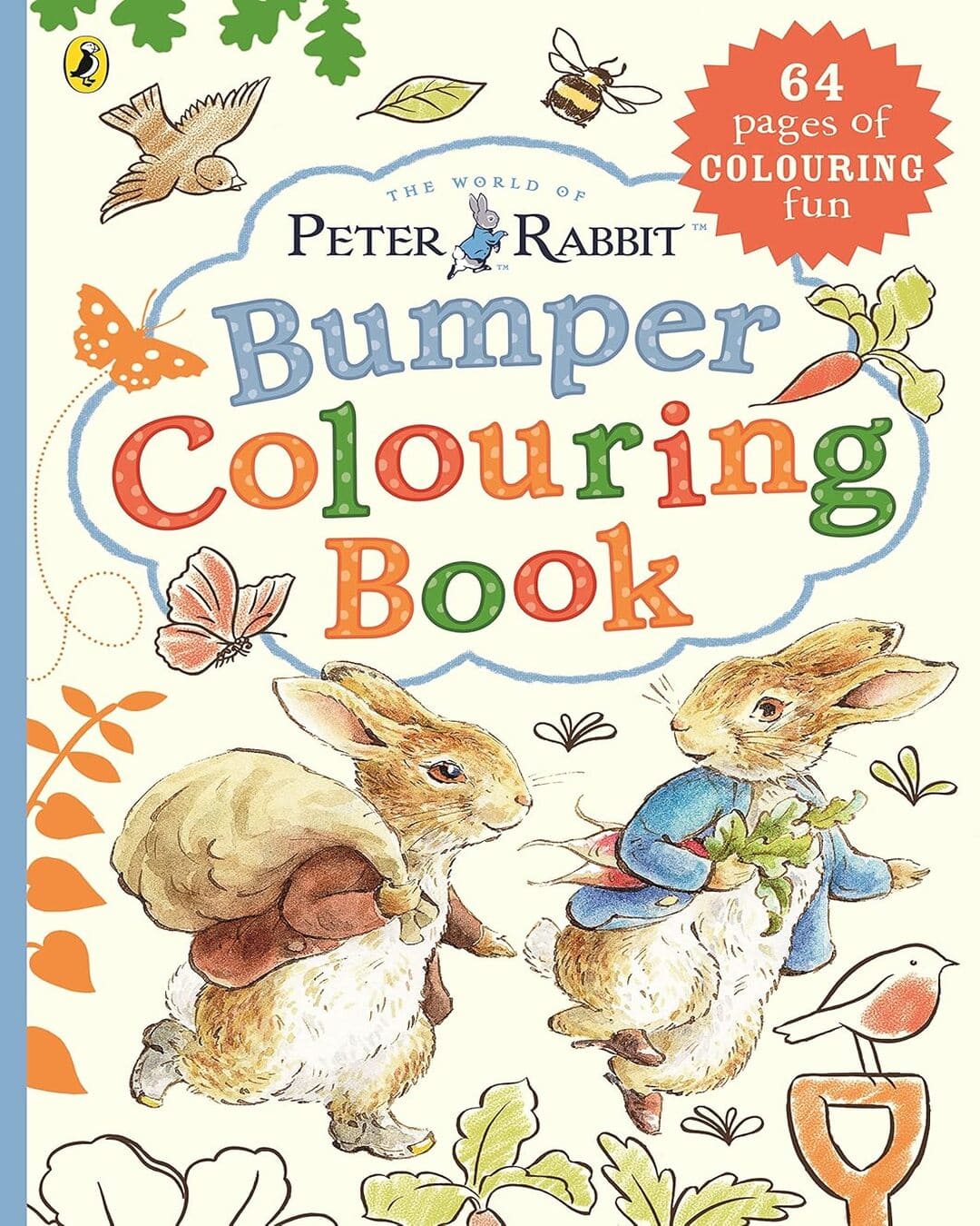 Peter Rabbit Bumper Colouring Book by Potter, Beatrix [Paperback] - versoz.com