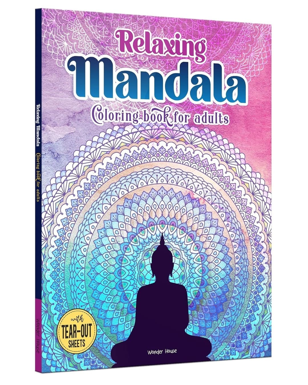 Relaxing Mandala Coloring Book for Adults by Wonder House Books [Paperback] - versoz.com
