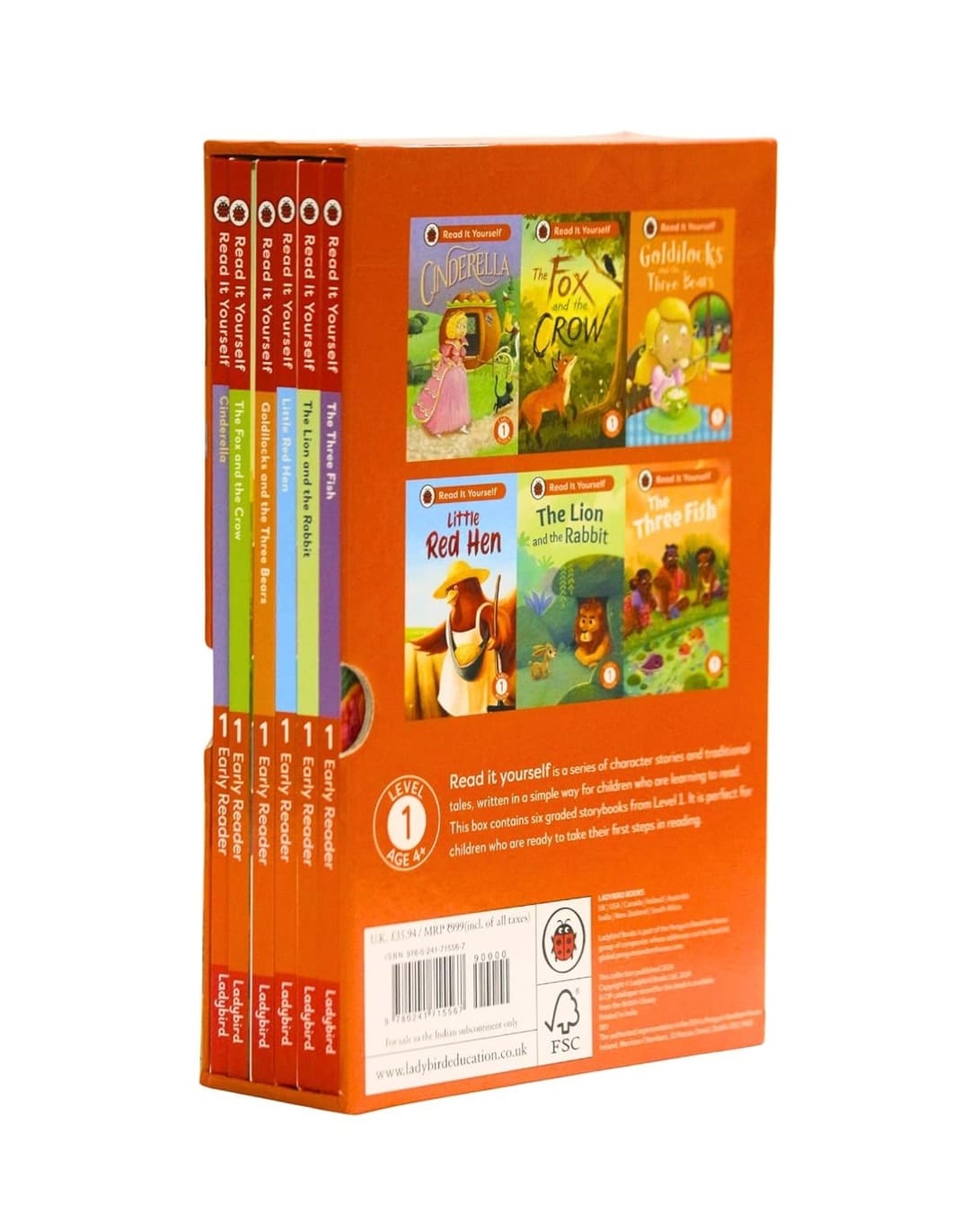 Read It Yourself : Early Readers Level 1 by Ladybird [Hardcover Box Set] - versoz.com