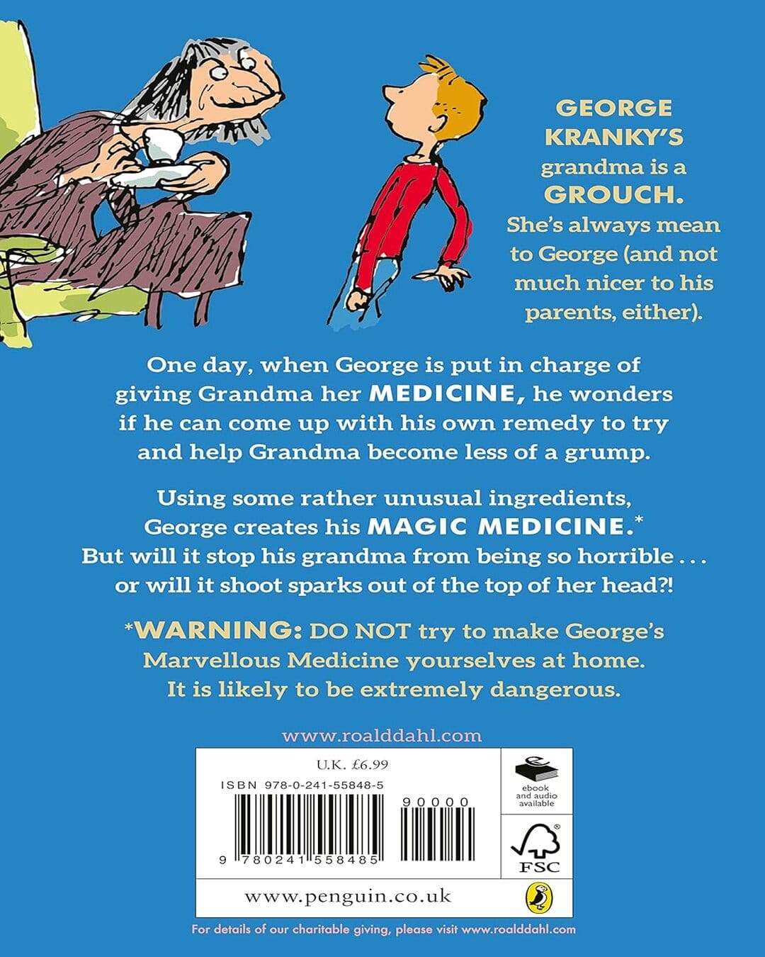 Georges Marvellous Medicine by Dahl, Roald [Paperback] - versoz.com