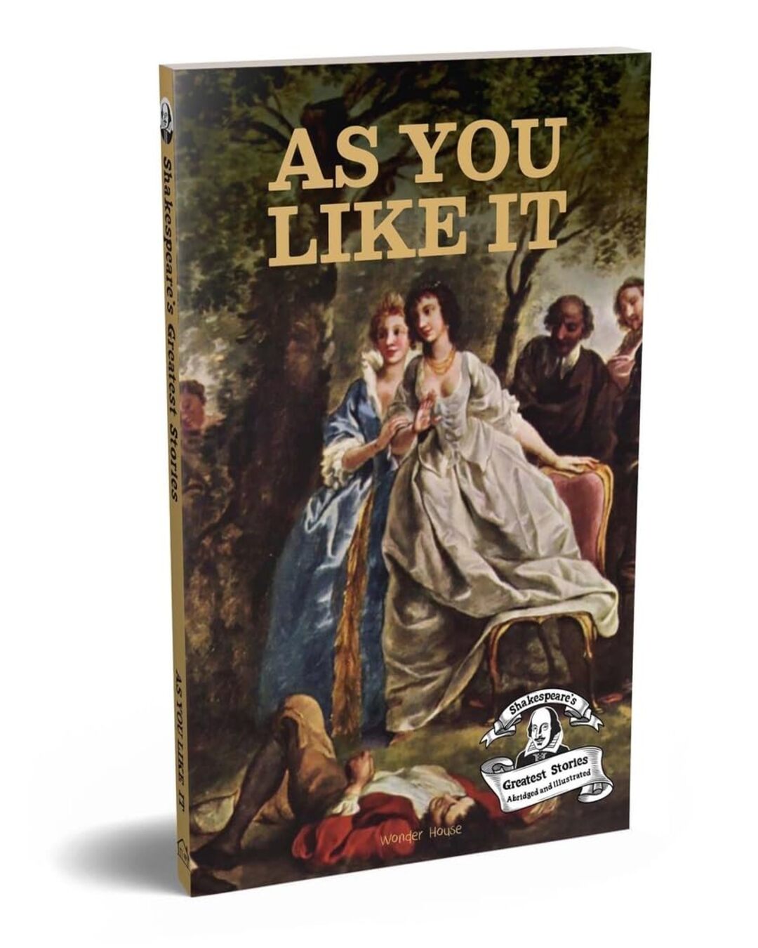 As You Like It : Shakespeare’s Greatest Stories (Abridged and Illustrated) With Review Questions And An Introduction To The Themes In The Story [Paperback] - versoz.com