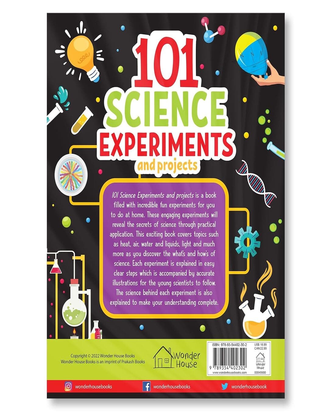 101 Science Experiments and Projects For Children [Paperb ack] - versoz.com