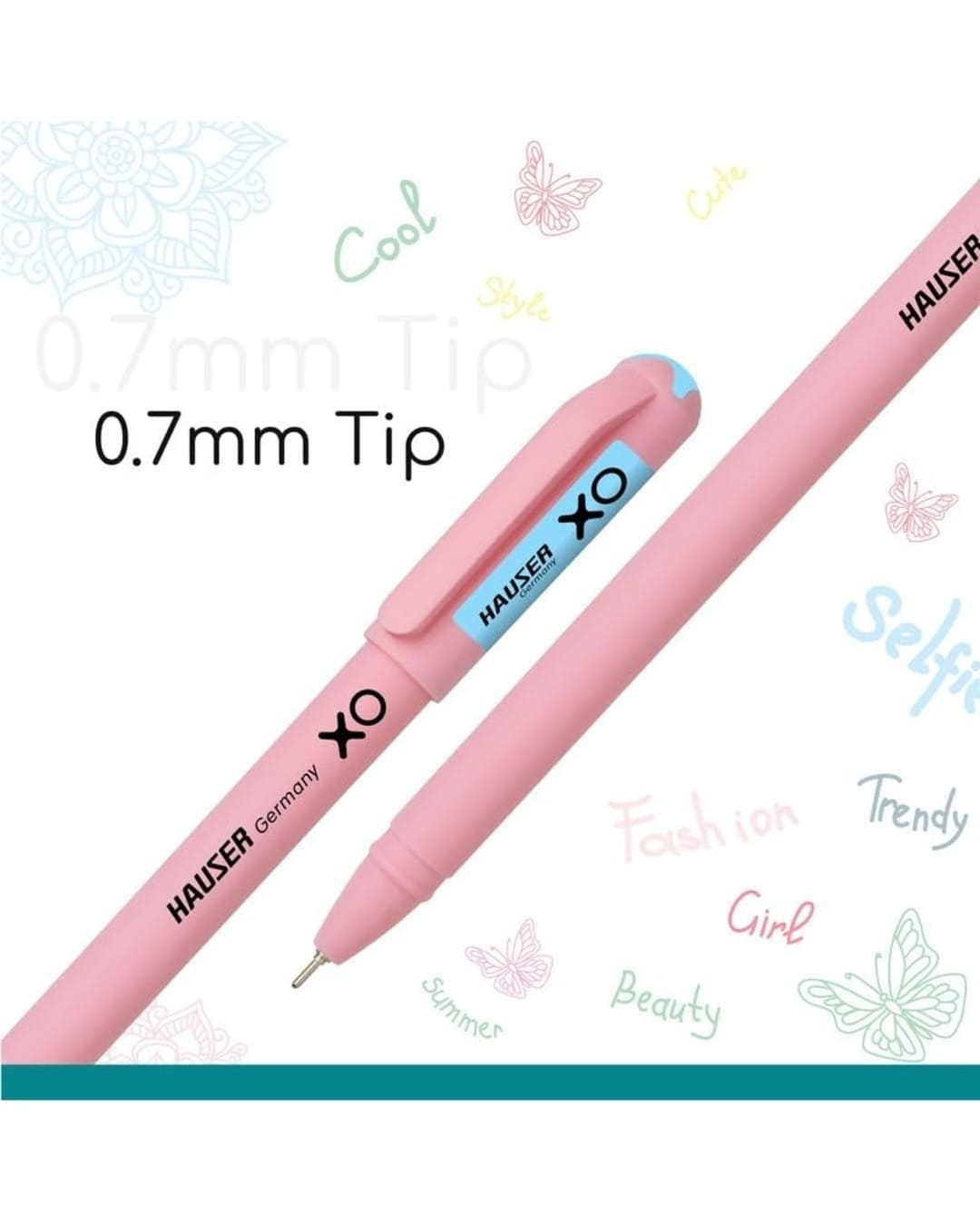 Hauser XO | Acu-Flow Writing System | Ball Pen - versoz.com