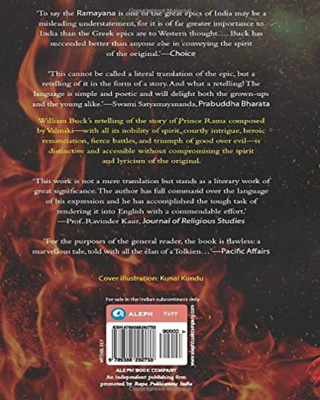 Ramayana: Retold by William Buck [Paperback] - versoz.com