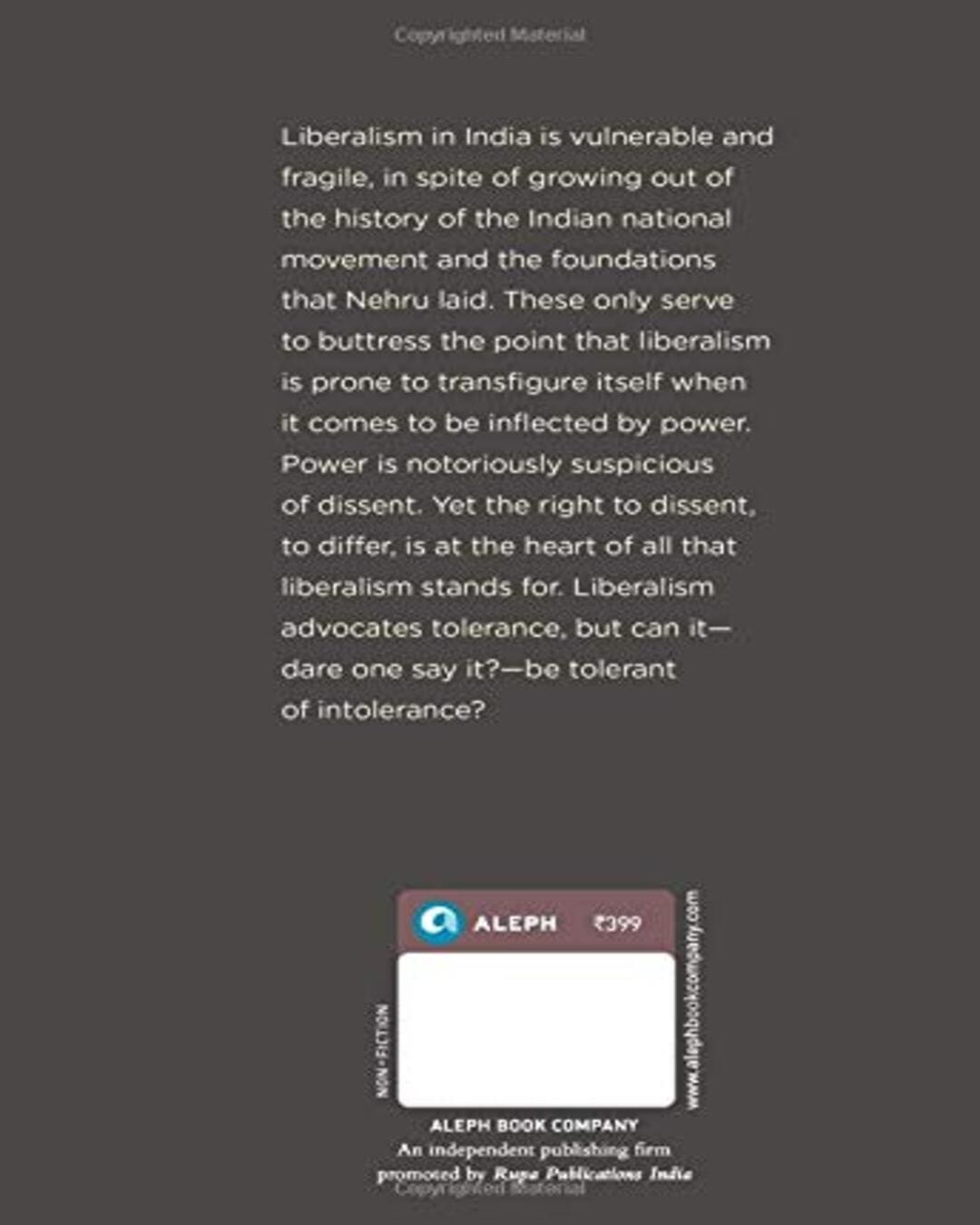 Twilight Falls on Liberalism by Rudrangshu Mukherjee [Hardcover] - versoz.com