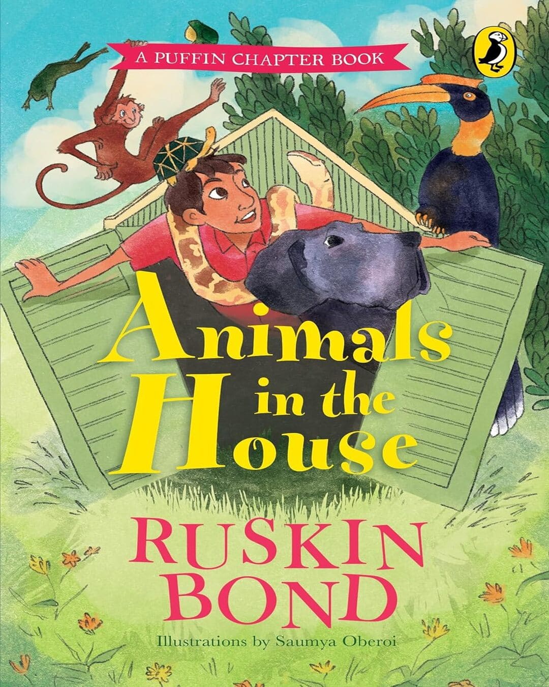 Animals In The House by Ruskin Bond [Paperback] - versoz.com