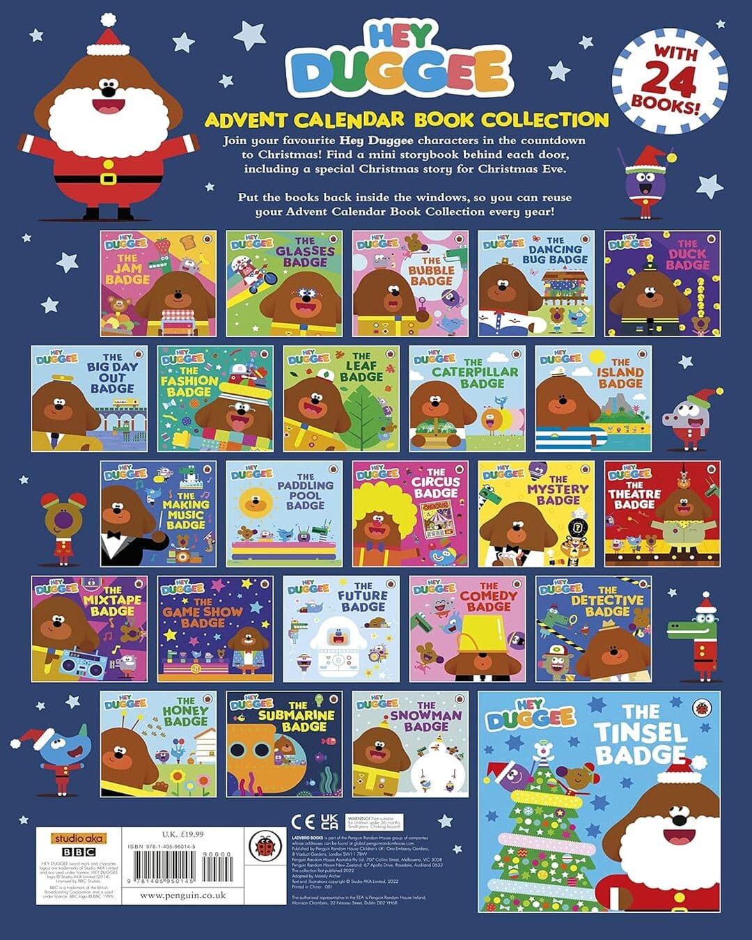 Hey Duggee: Advent Calendar Book Collection [Paperback] - versoz.com