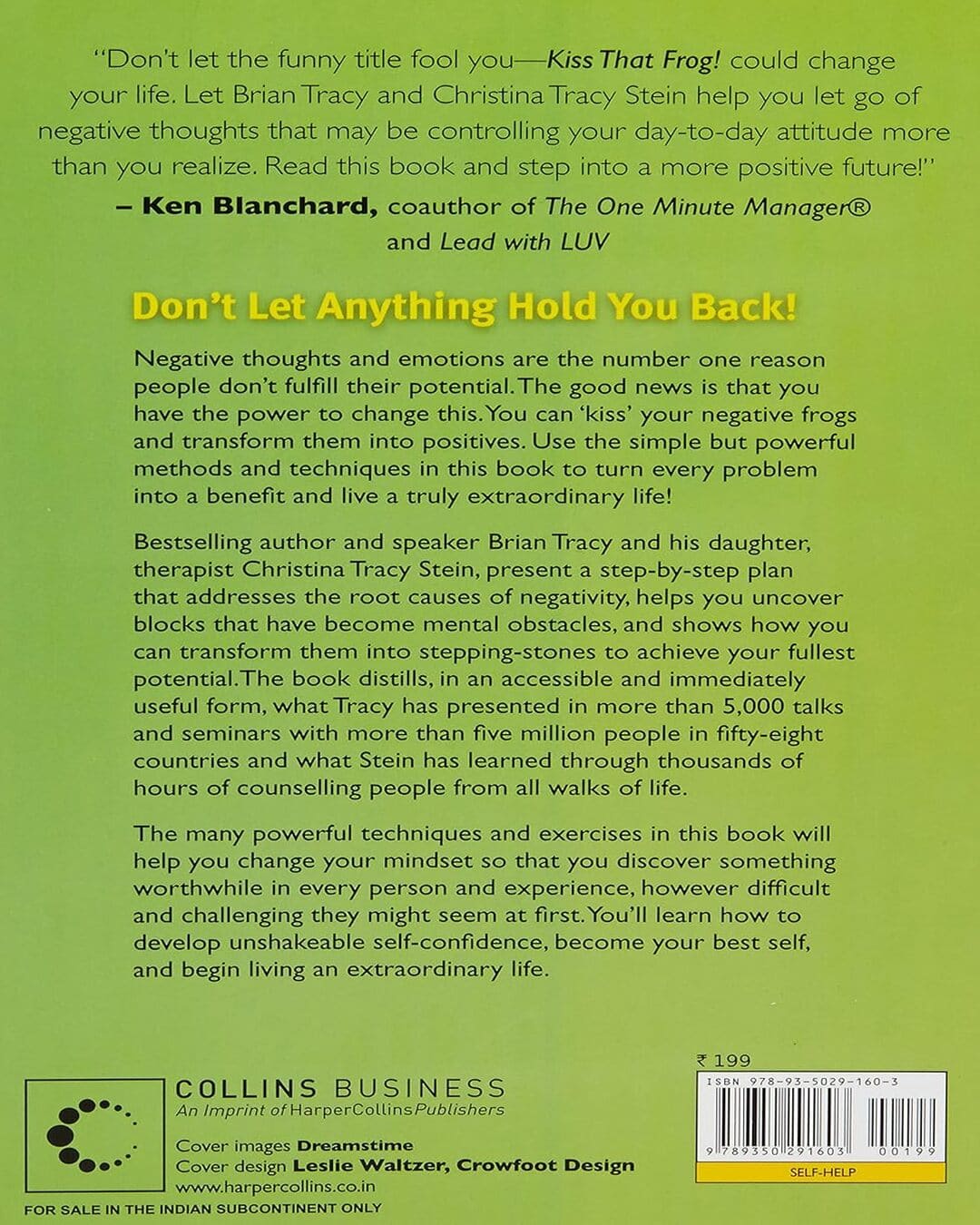 Kiss That Frog by BRIAN TRACY [PAPER BACK] - versoz.com