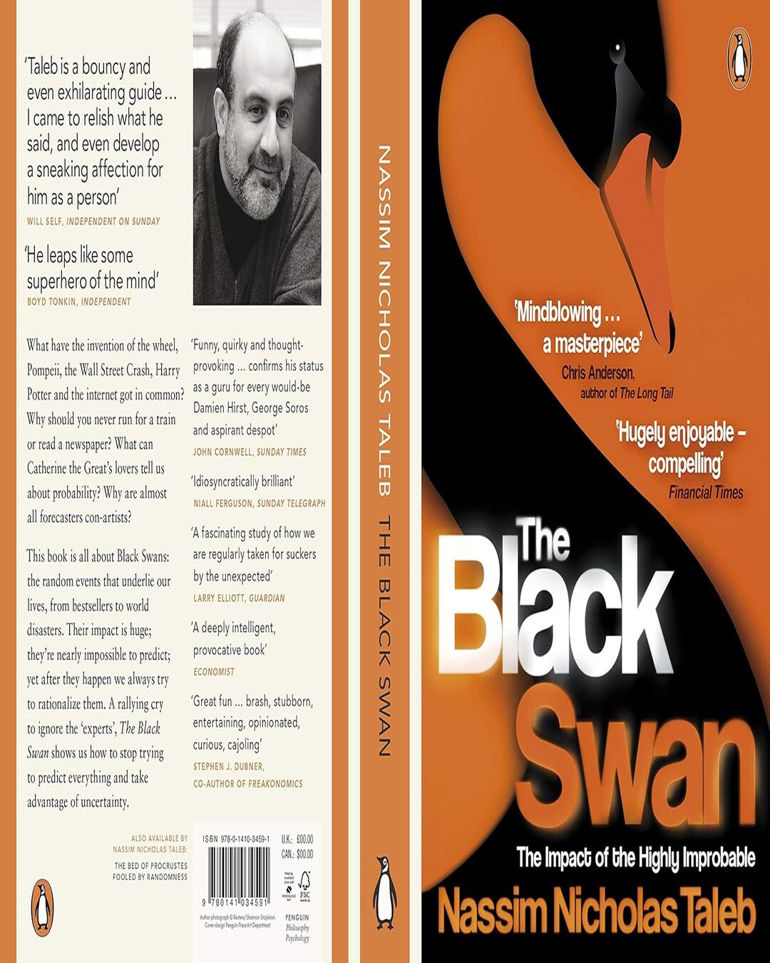 The Black Swan : The Impact Of The High by Nassim Nicholas Taleb [Paperback] - versoz.com