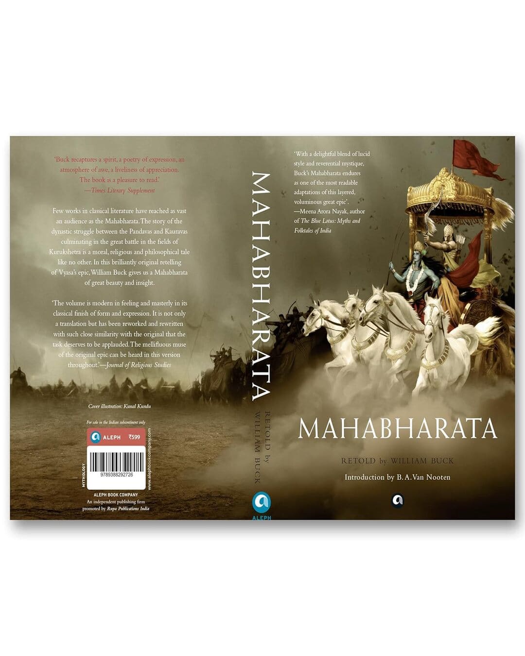 Mahabharata: Retold by William Buck [Paperback] - versoz.com