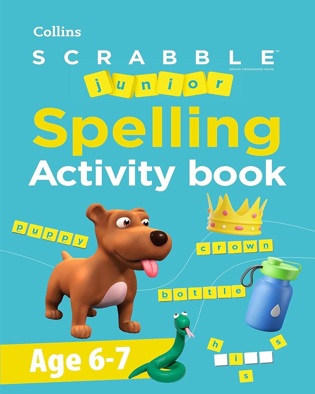 Scrabble Junior Spelling Activity Book : Age 6-7 [Paperback] - versoz.com