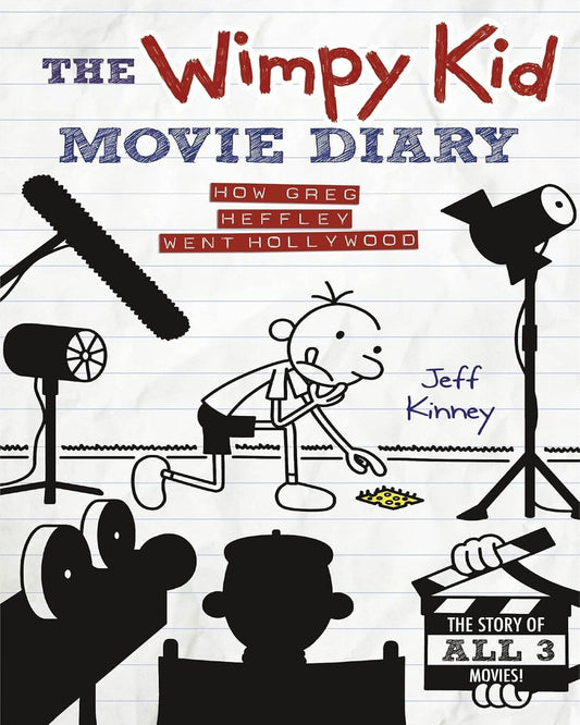 The Wimpy Kid Movie Diary : How Greg Heffley Went Hollywood by Jeff Kinney [Hardcover] - versoz.com