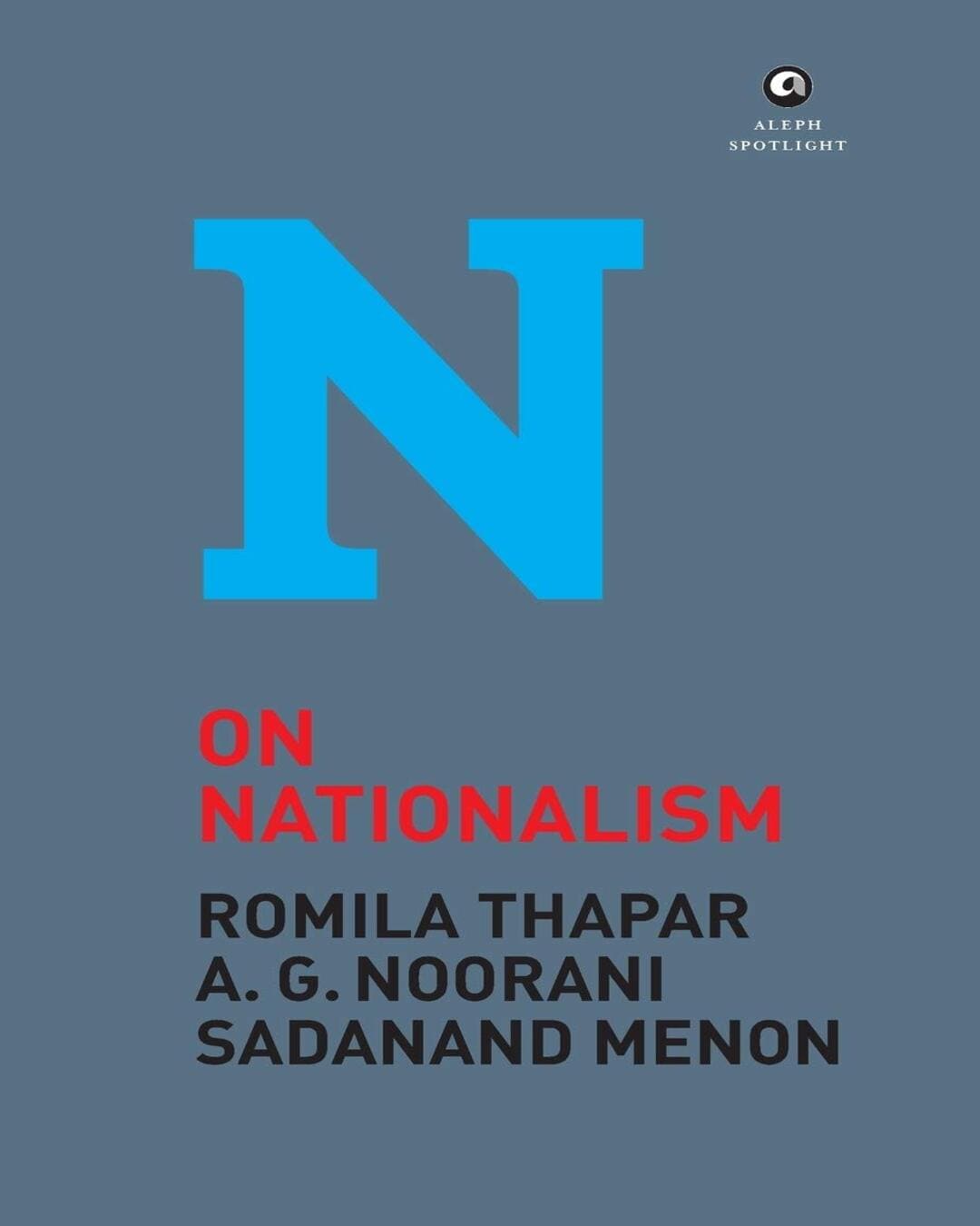 On Nationalism by Romila Thapar | A. G. Noorani | Sadanand Menon [Hardcover] - versoz.com