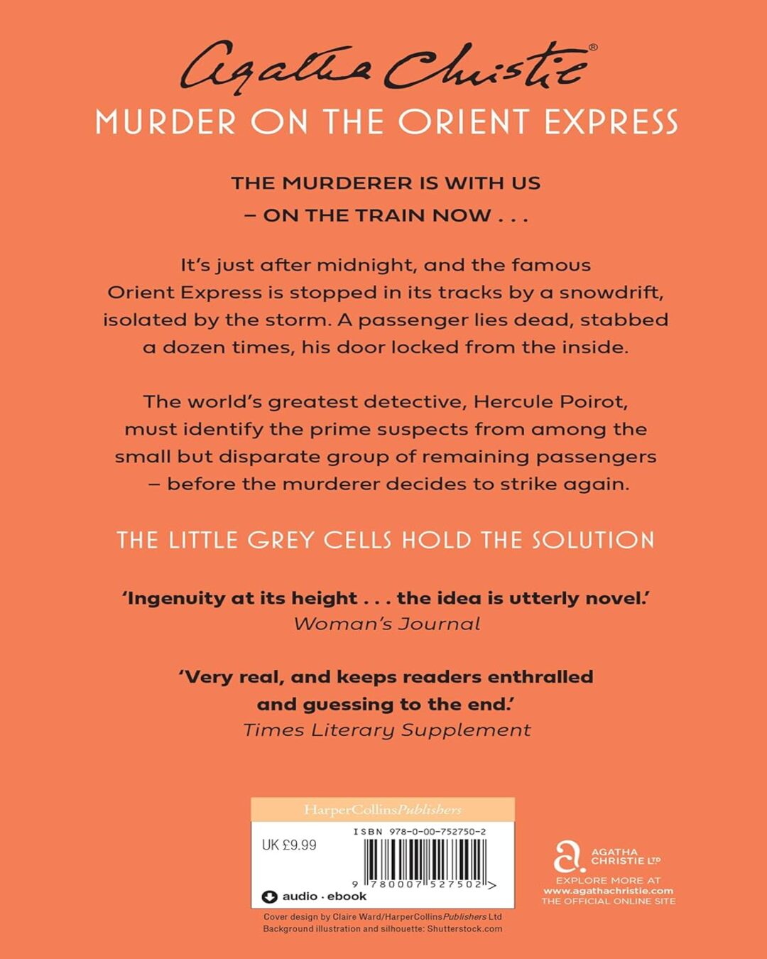 Murder on the Orient Express by Agatha Christie [Paperback] - versoz.com