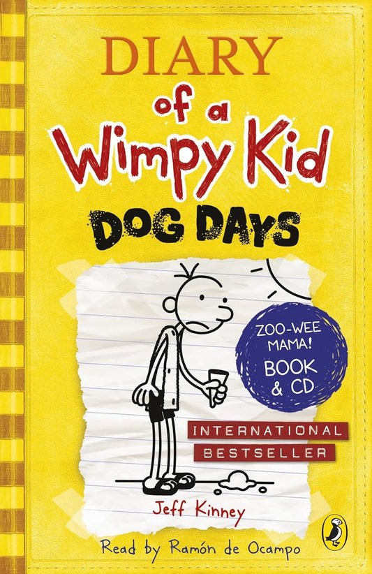 Diary of a Wimpy Kid : Dog Days by Jeff Kinney [Paperback] - versoz.com
