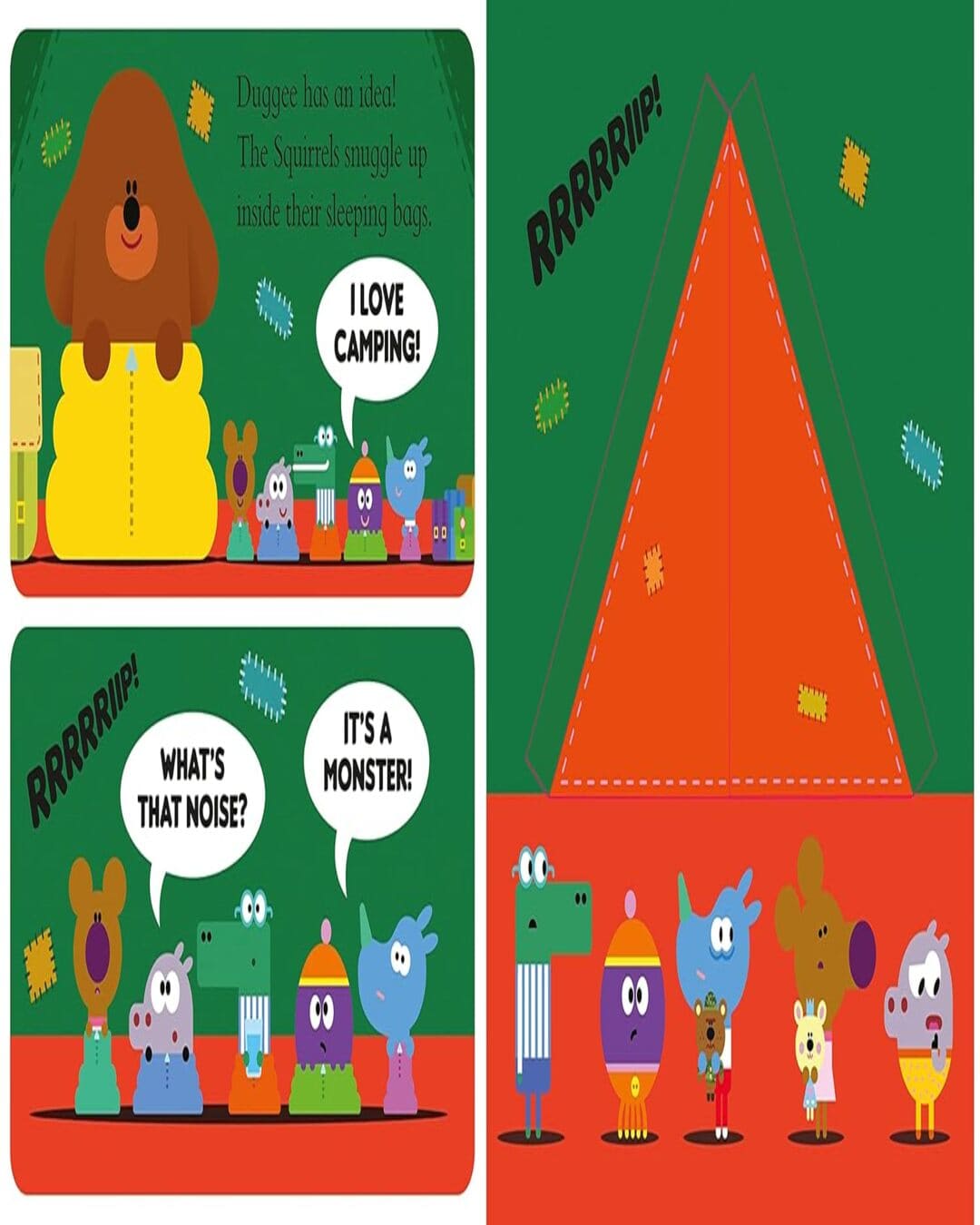 Hey Duggee: The Camping Badge [Board Book] - versoz.com