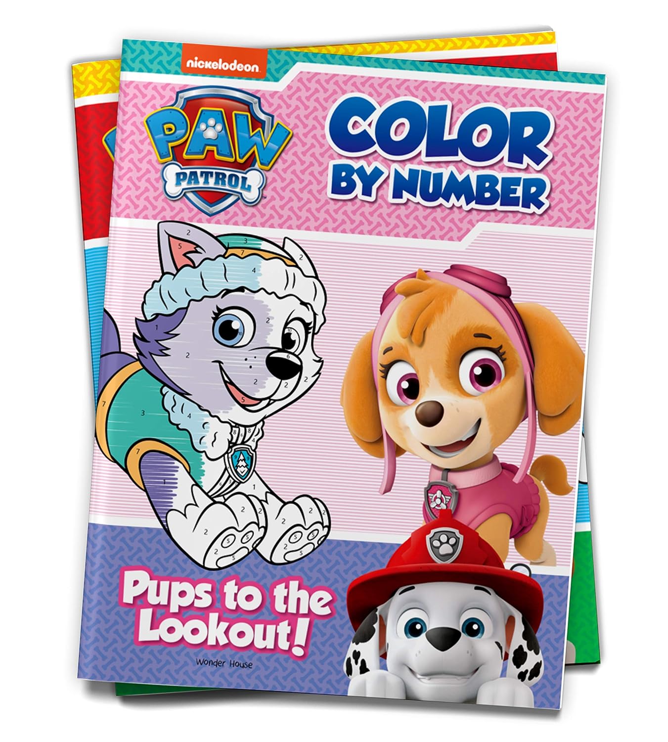 Pups to the Lookout: Paw Patrol, Color By Number Activity Book by Wonder House Books [Paperback] - versoz.com