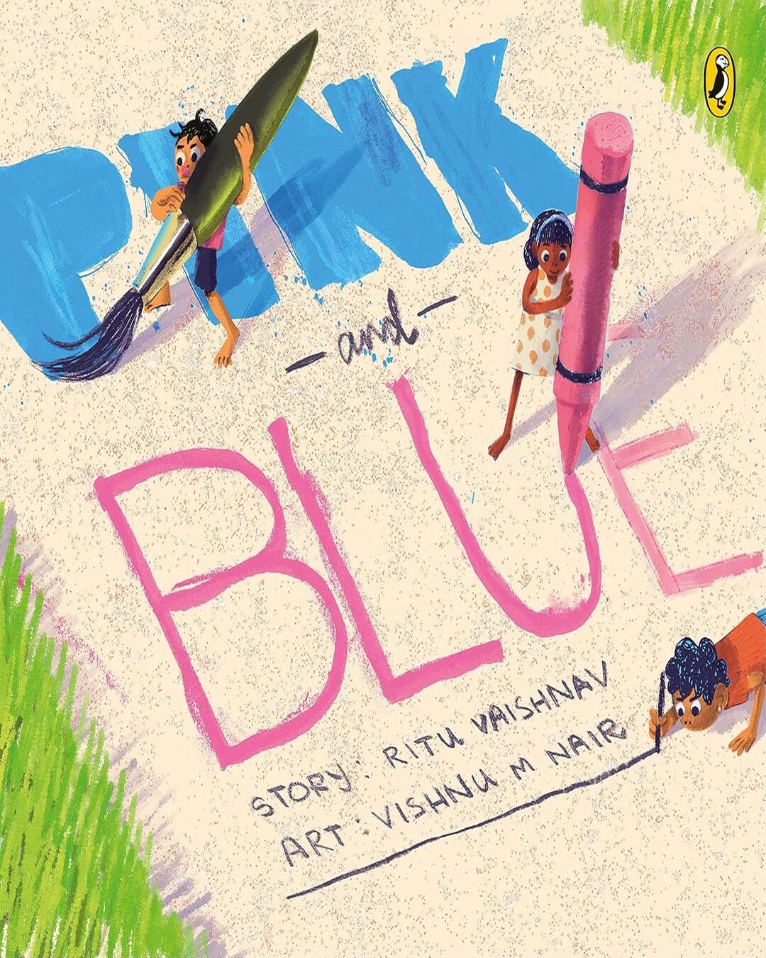 Pink And Blue by Ritu Vaishnav [Paperback] - versoz.com