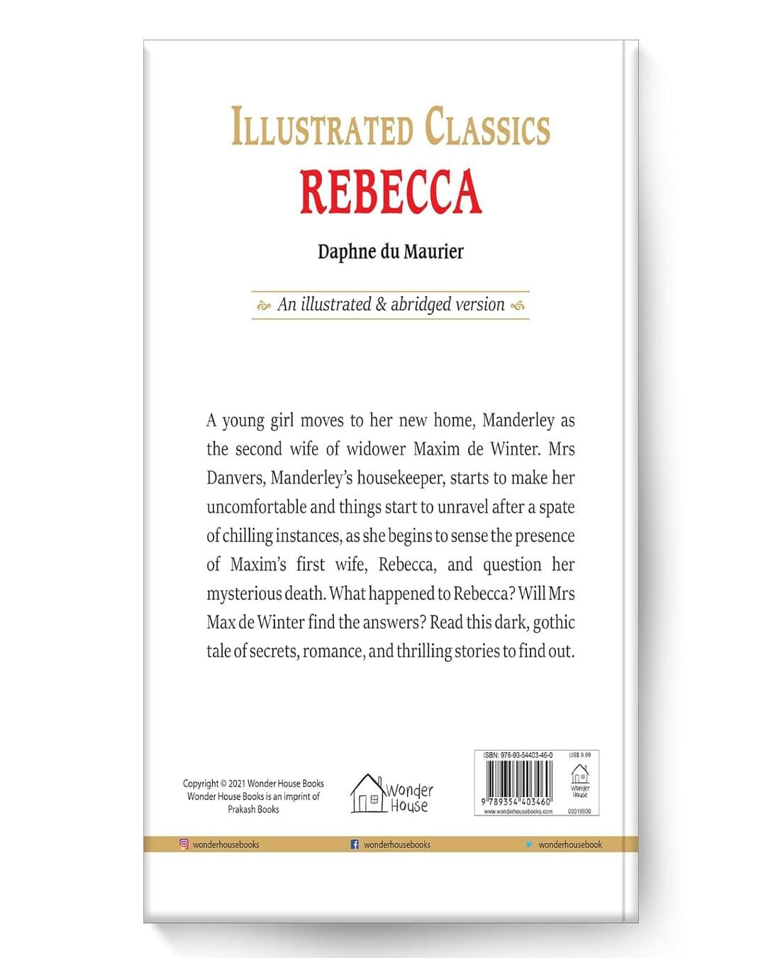 Rebecca: Illustrated Children Classics [Hardcover] - versoz.com