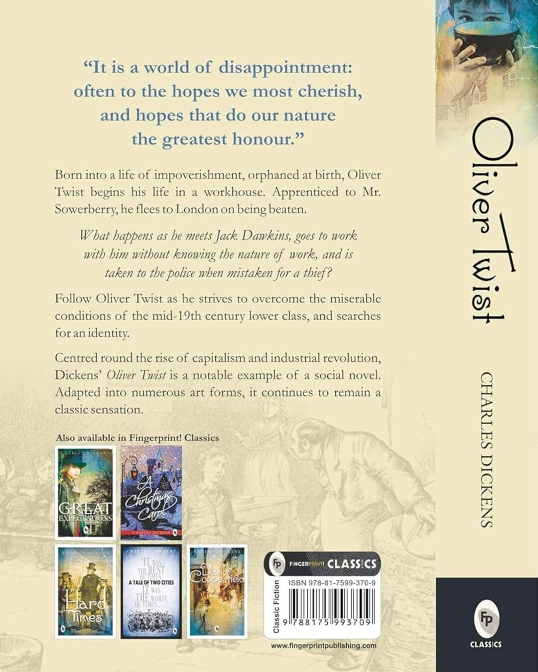 Oliver Twist - Classics by Charles Dickens [Paperback] - versoz.com