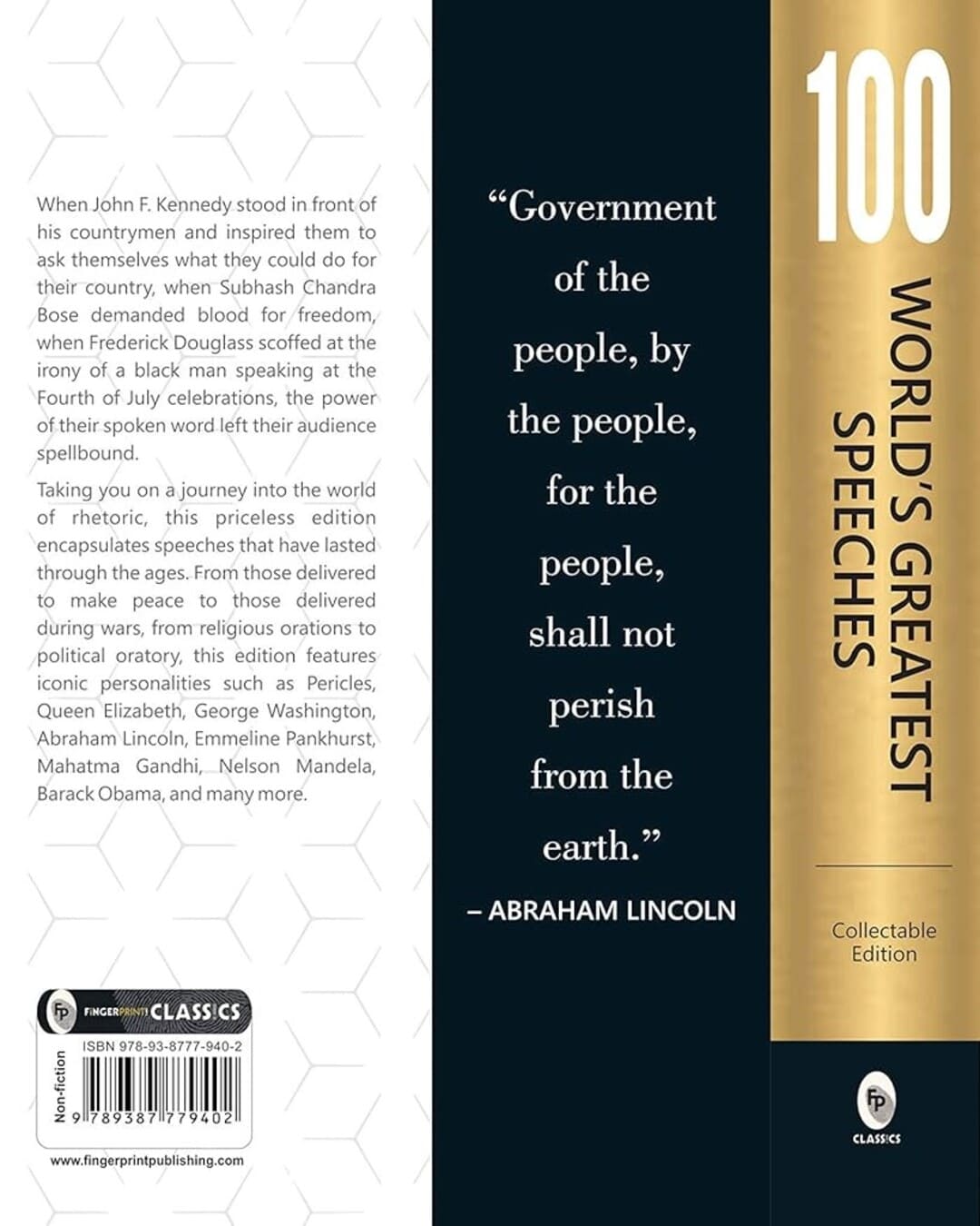 100 World's Greatest Speeches : Collectable Edition [Paperback] - versoz.com
