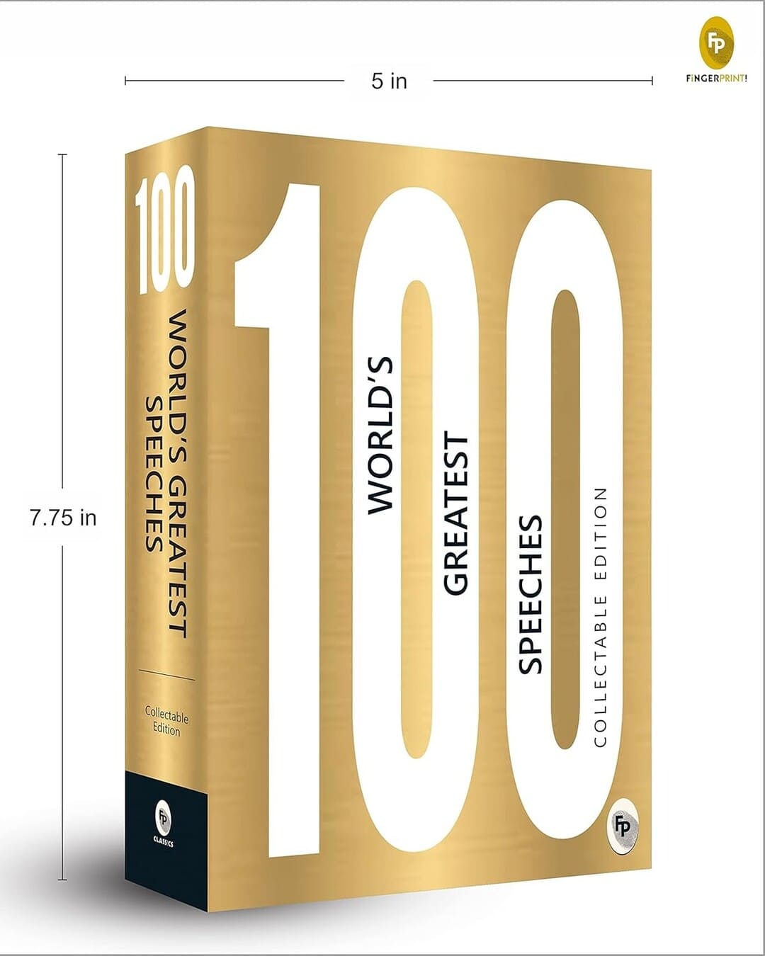 100 World's Greatest Speeches : Collectable Edition [Paperback] - versoz.com
