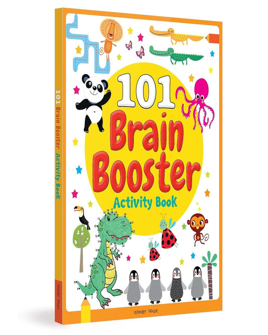 101 Brain Booster Activity Book: Fun Activity Book For Children [Paperback] - versoz.com