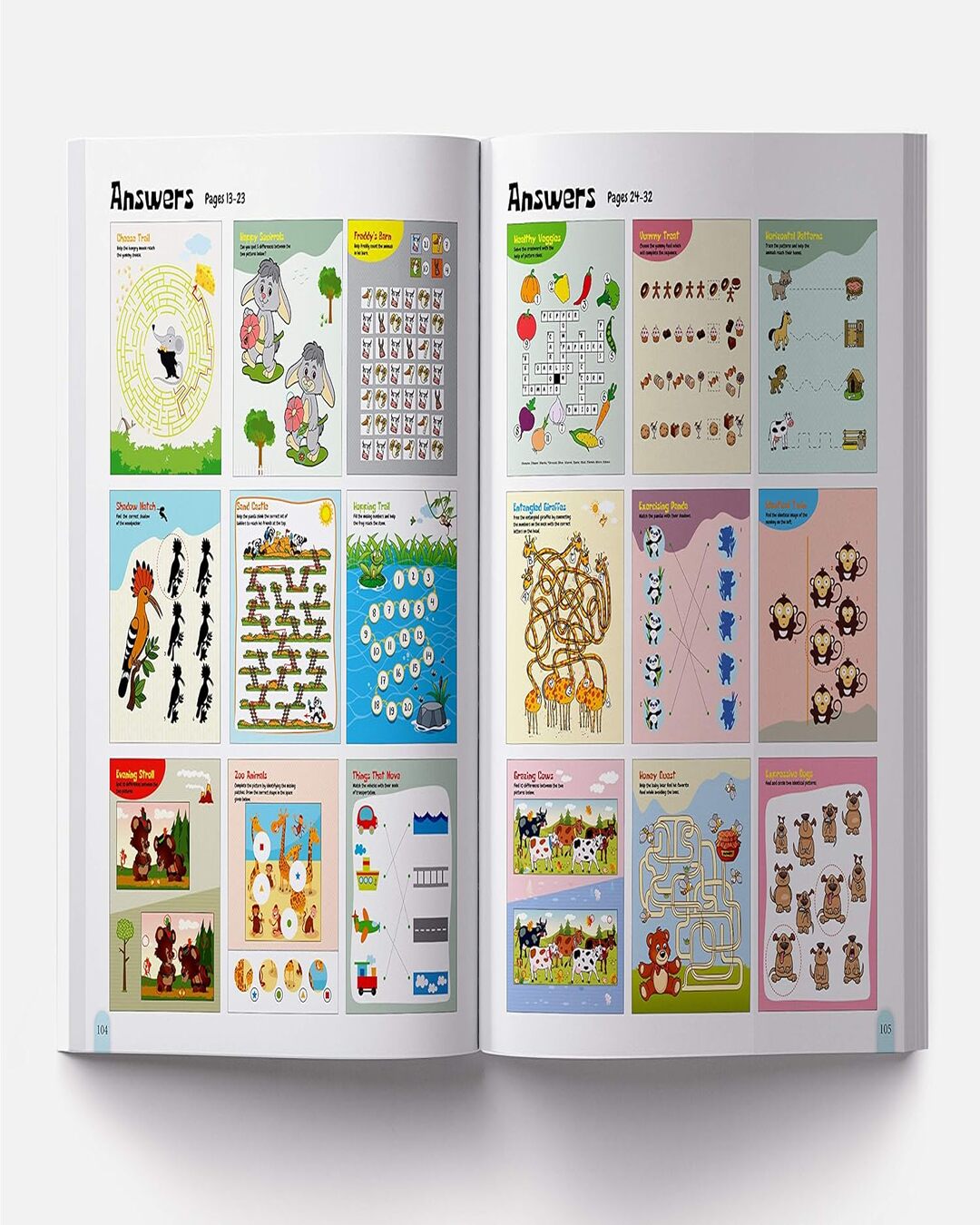 101 Brain Booster Activity Book: Fun Activity Book For Children [Paperback] - versoz.com