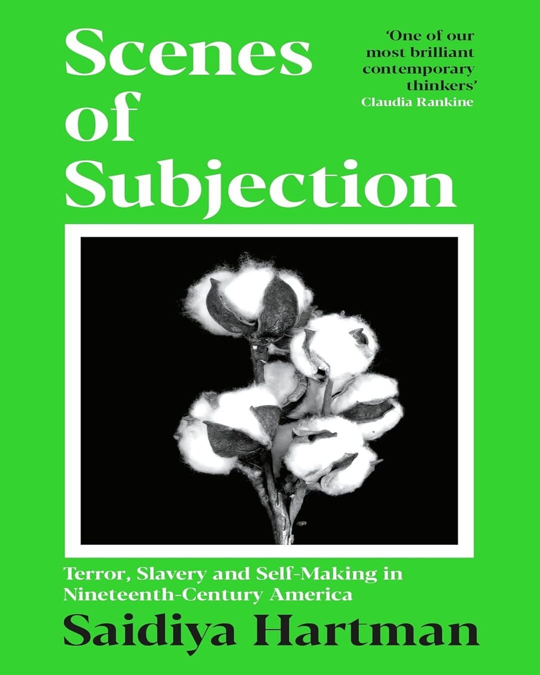 Scenes of Subjection: Terror, Slavery and Self-Making in Nineteenth Century America by Saidiya Hartman [Paperback] - versoz.com