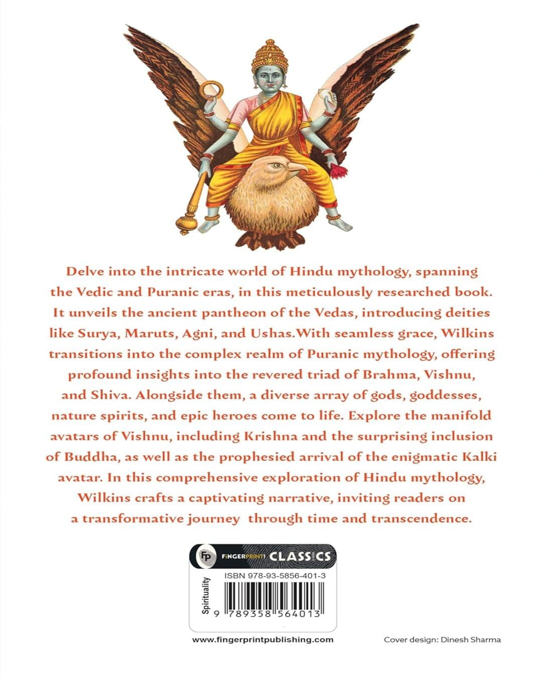 Hindu Mythology : Vedic and Puranic by W. J. Wilkins [Paperback] - versoz.com