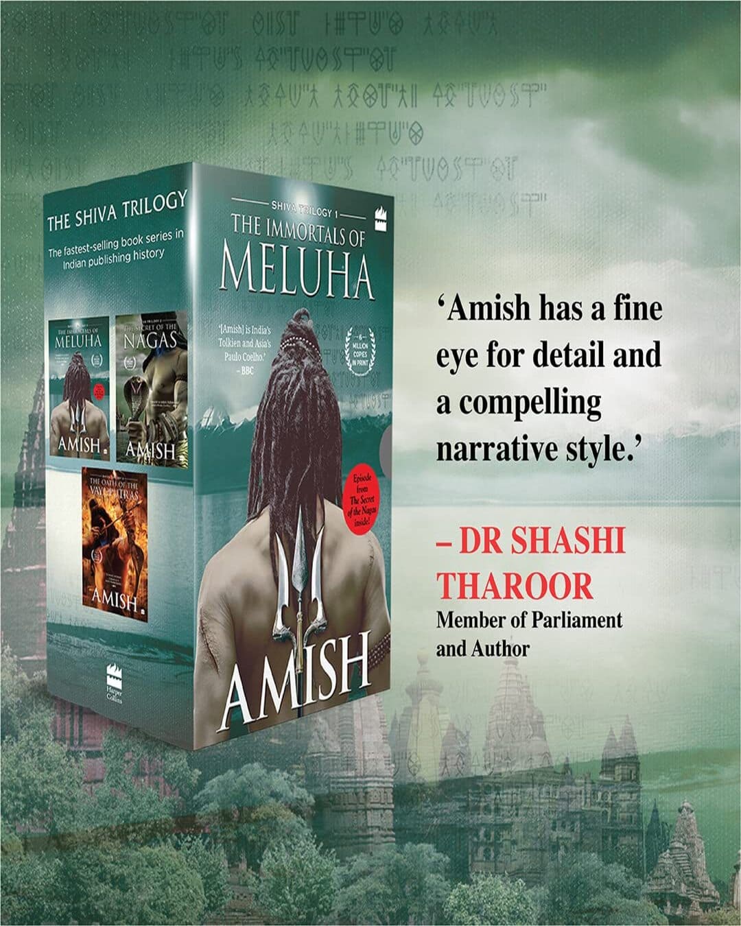 The Shiva Trilogy Box Set by AMISH TRIPATHI - versoz.com