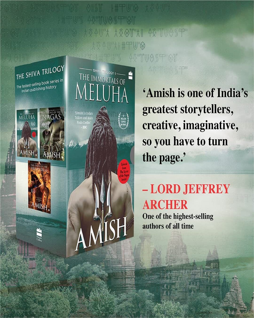 The Shiva Trilogy Box Set by AMISH TRIPATHI - versoz.com