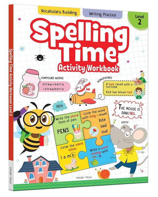 Spelling Time Activity Workbook Book 2 by Wonder House Books [Paperback] - versoz.com