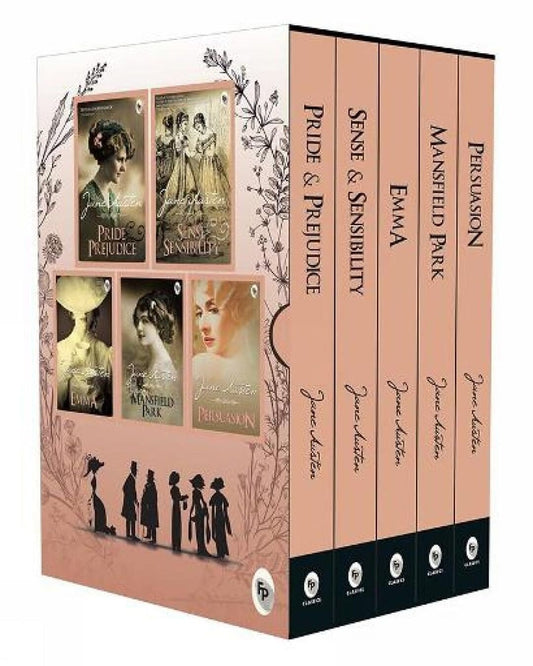 Greatest Works of Jane Austen (Set of 5 Books) by Jane Austen [Paperback] - versoz.com