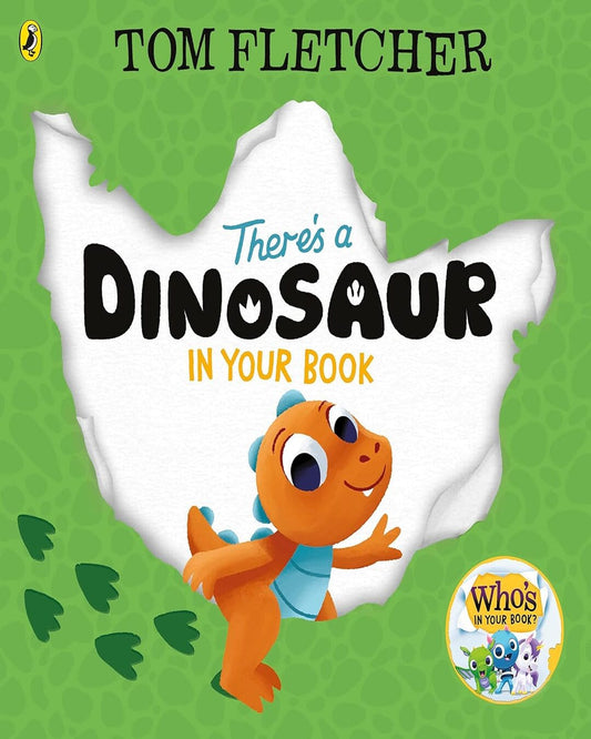 Theres A Dinosaur In Your Book by Fletcher, Tom [Paperback] - versoz.com