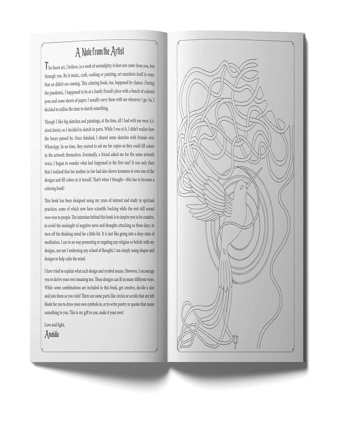 Tattva - An Aspect of Reality : Spiritual Colouring Book [Paperback] - versoz.com