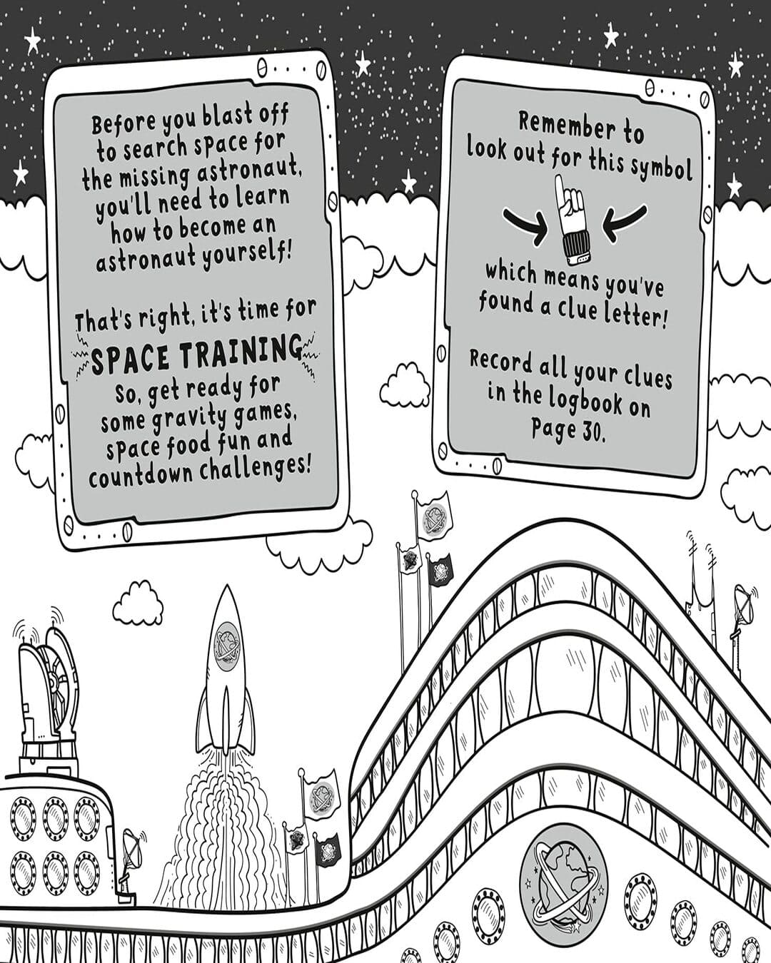 Puzzle Quest : THE MISSING ASTRONAUT [Paperback] - versoz.com
