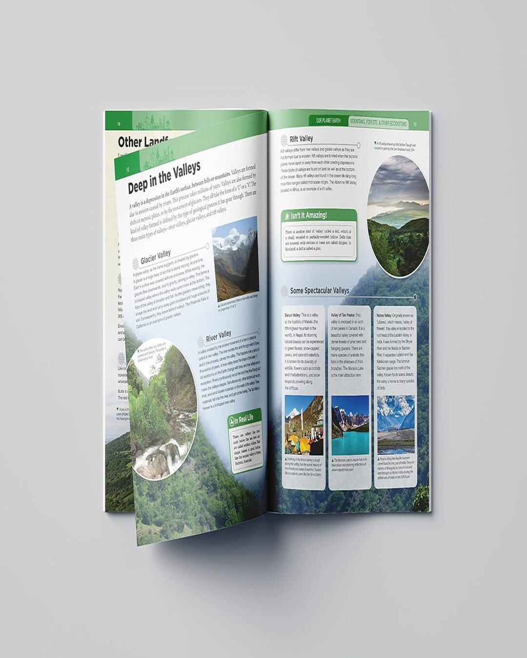 Knowledge Encyclopedia For Children - Our Planet Earth: Mountains, Forests & Other Ecosystems by Wonder House Books [Paperback] - versoz.com