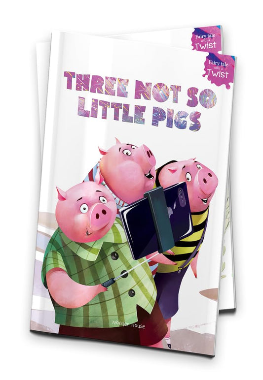 Three Not-So-Little Pigs: Fairytales With A Twist by Farzana Sarup, Ishan Trivedi (Illustrator) [Paperback] - versoz.com