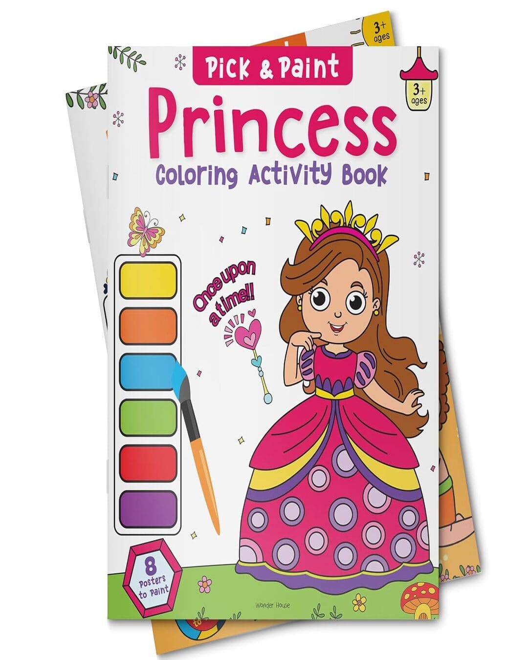 Pick and Paint Coloring Activity BookÂ For Kids: Princess by Wonder House Books [Paperback] - versoz.com