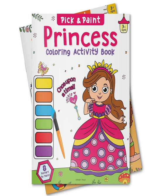 Pick and Paint Coloring Activity BookÂ For Kids: Princess by Wonder House Books [Paperback] - versoz.com