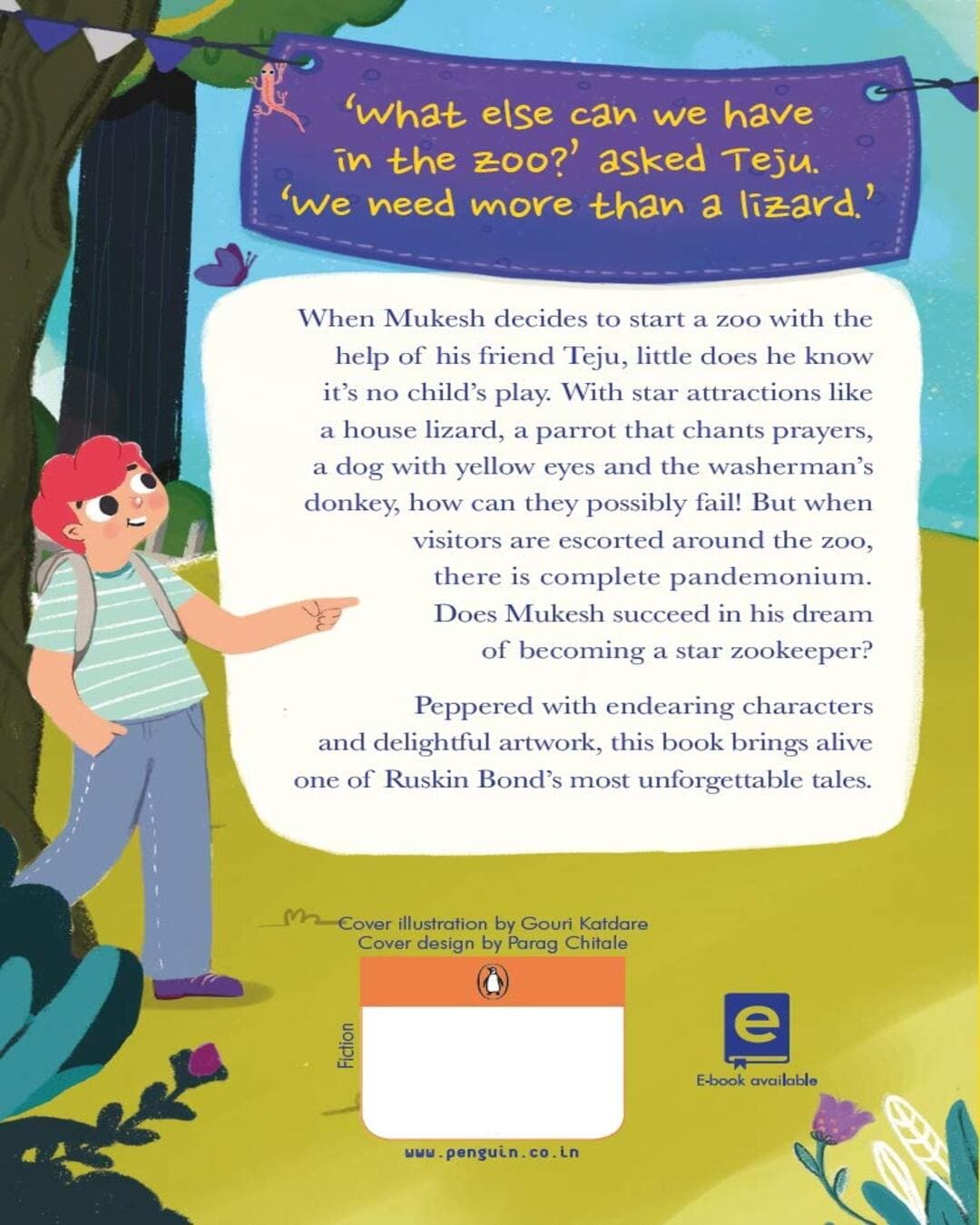 Mukesh Starts A Zoo by Ruskin Bond [Paperback] - versoz.com