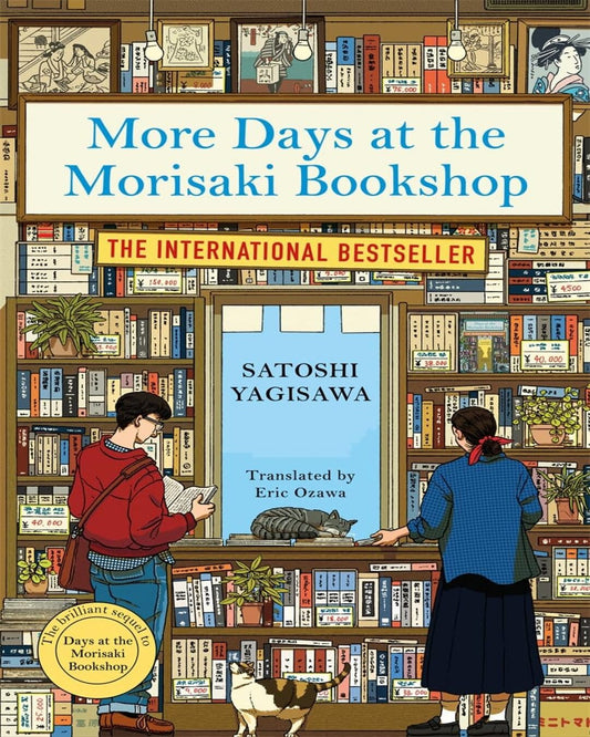 More Days at the Morisaki Bookshop by Satoshi Yagisawa [Paperback] - versoz.com