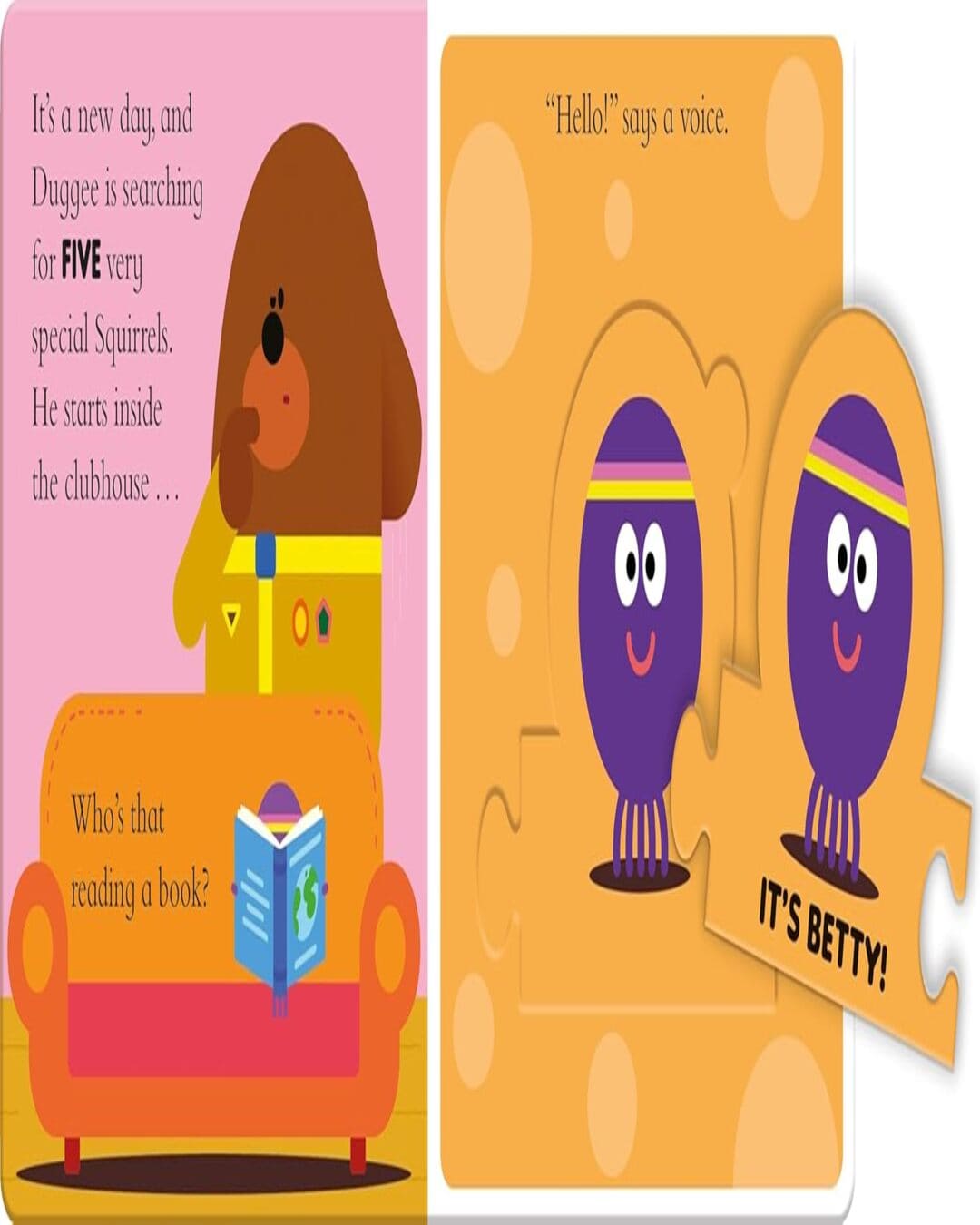 Hey Duggee: Duggeeâ€™s Jigsaw Book [Board Book] - versoz.com