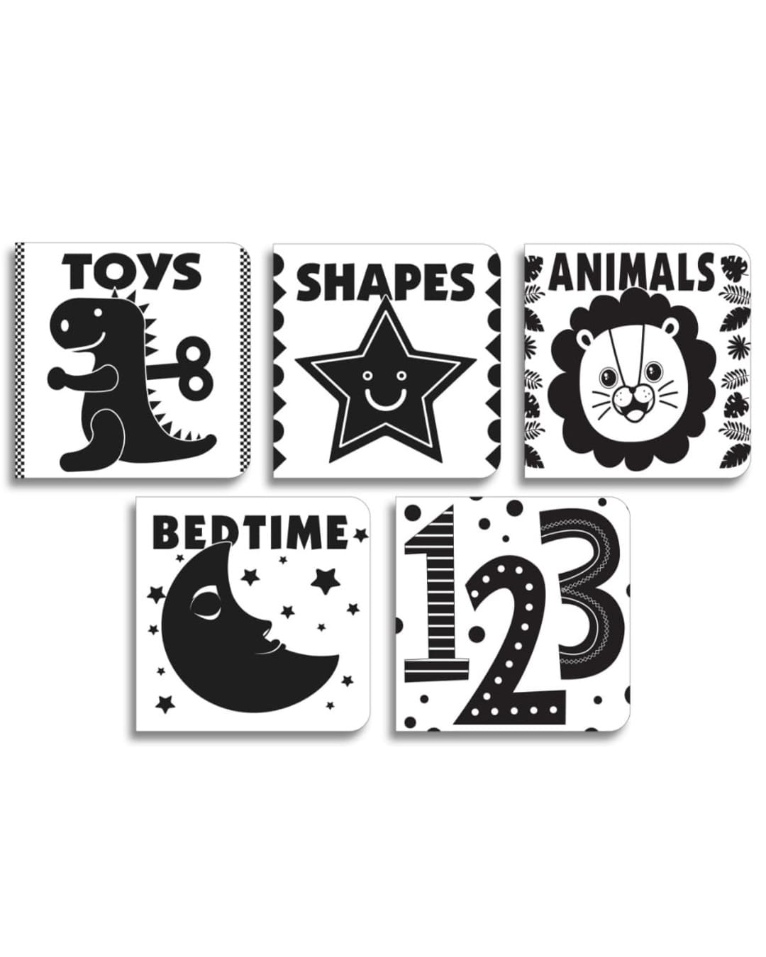 Baby's First High-Contrast Books : Boxed Set of 5 [Board Book] - versoz.com
