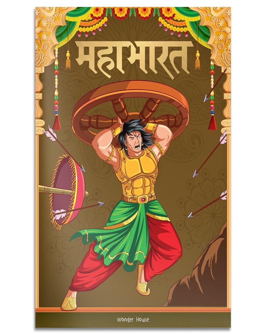 Stories from Mahabharata: Illustrated Story Book for Children in Hindi by Wonder House Books [Paperback] - versoz.com