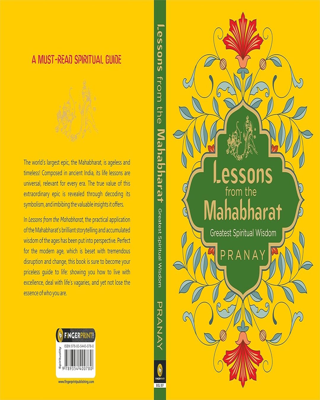 Lessons From the Mahabharat: Greatest Spiritual Wisdom by Pranay [Paperback] - versoz.com