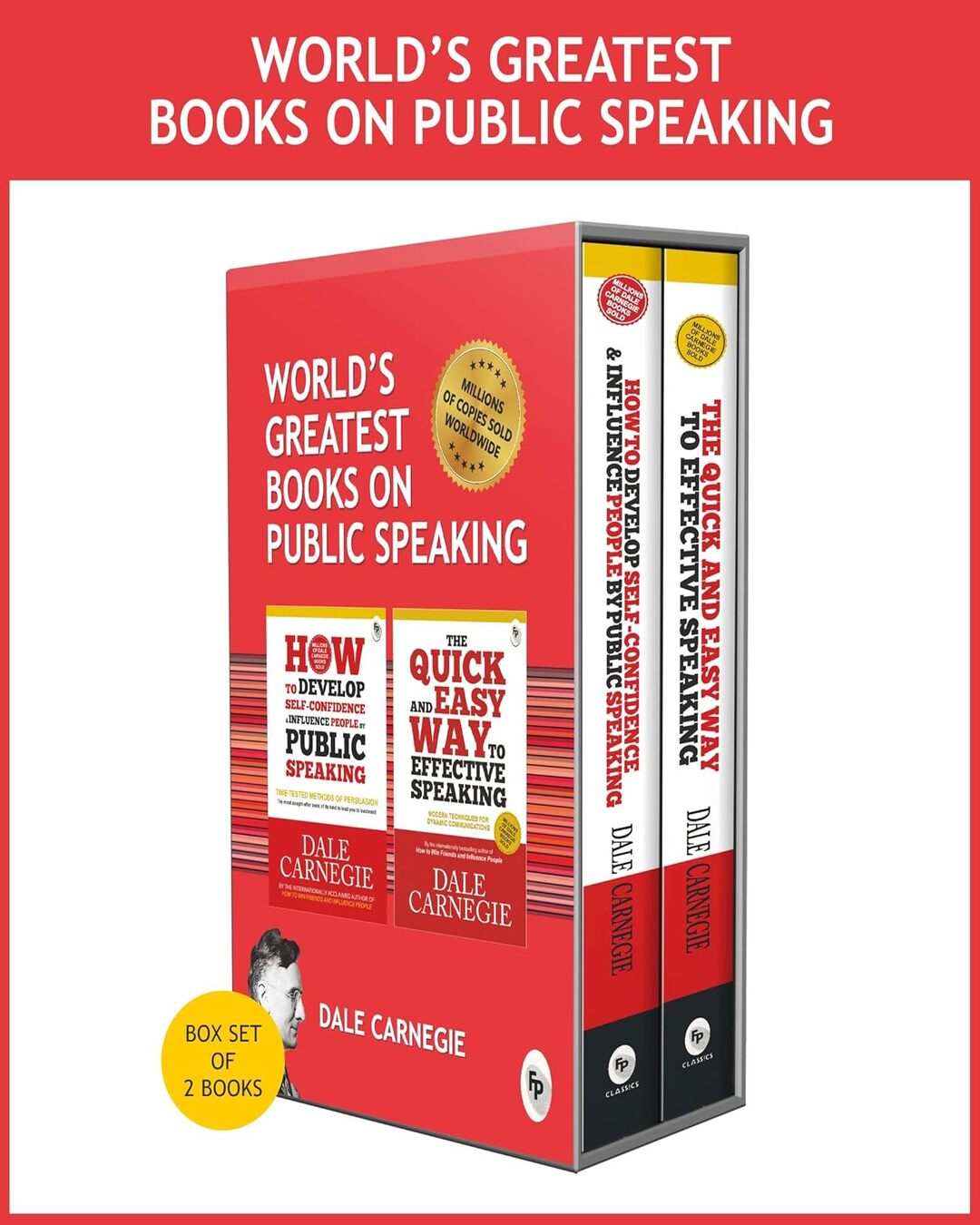 World’s Greatest Books on Public Speaking (Set of 2 Books) by Dale Carnegie [Paperback] - versoz.com