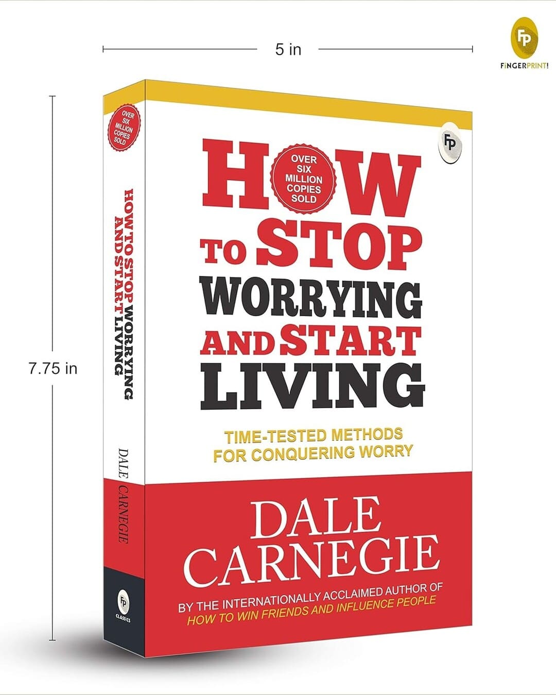 How to Stop Worrying and Start Living : Time-Tested Methods for Conquering Worry by Dale Carnegie [Paperback] - versoz.com