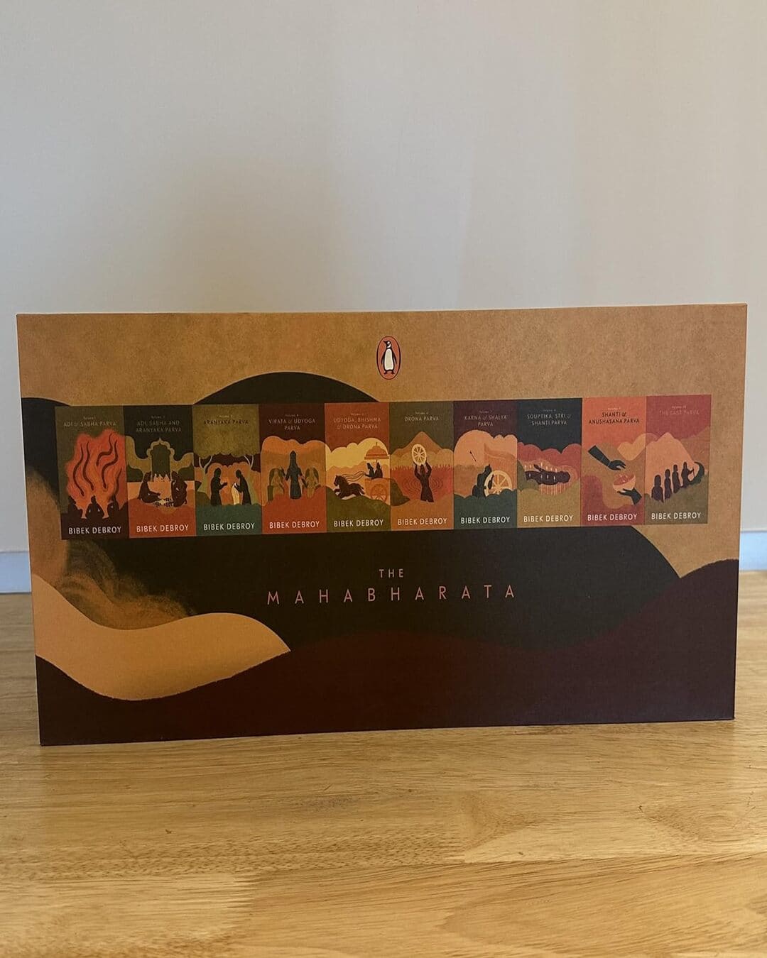 The Mahabharata Vol 1- 10 by Bibek Debroy [Hardcover] - versoz.com